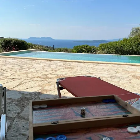 Zorba Plus Its Pavilion Infinity Pool Beautiful Sea View Holiday home Sivota (Lefkada)